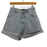 MISSGUIDED Light Wash Jean Shorts- Size 2