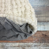 Under Armour White Beanie