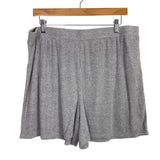 Open Edit Grey Three Piece Short Set- Size XL