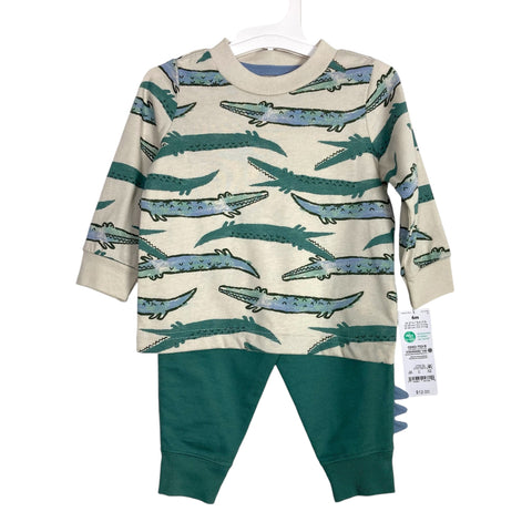 Carters Crocodile Two Piece Pant Set NWT- Size 6M