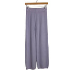 Anrabess Lilac Ribbed Knit Pants Set- Size S (sold as a set)