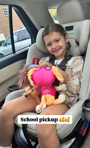 Cecil And Lou Floral Print/Pumpkin Collar Dress - Size 4T