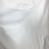 Spanx White Pull On Jeans- Size M (see notes, Inseam 27”)