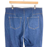 Knox Rose Dark Wash Pull On Flare Jeans- Size 16 (Inseam 30")