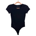 Abercrombie & Fitch Black Thong Bodysuit- Size S