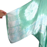 Free People Green/Blue/White Tie Dye Kimono NWT- Size OS (see notes)