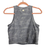 Vuori Gray Camo with Built In Padded Bra Tank- Size L (see notes)