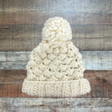 Abercrombie & Fitch Cream Knit Hat (See Notes)