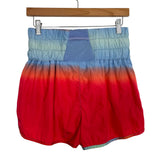 Free People Movement Ombre Elastic Waistband Shorts - Size M