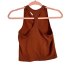 Free People Intimately Brown Ribbed Tank- Size M/L (see notes)