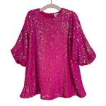 Show Me Your Mumu Pink Sequins Dress- Size 2T