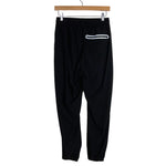 Pinspark Black Lightweight Drawstring Zipper Pocket Joggers NWT- Size S (Inseam 27")