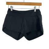 Lululemon Black Running Shorts- Size 2