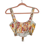 Abercrombie & Fitch Floral Print Front Tie Top - Size XS (We Have Matching Bottoms!)