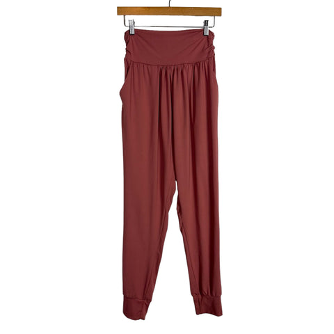 Dibaolong Mauve Cinched Joggers- Size S (Inseam 28”)