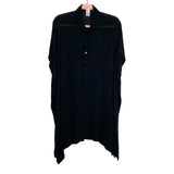 L Space Black Button Up Cover Up- Size XS/S