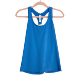 All in Motion Blue Racer Back Tank NWT- Size M