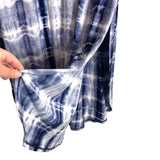 Reb. in J. 220 Blue Tie-Dye Side Slits Dress- Size M