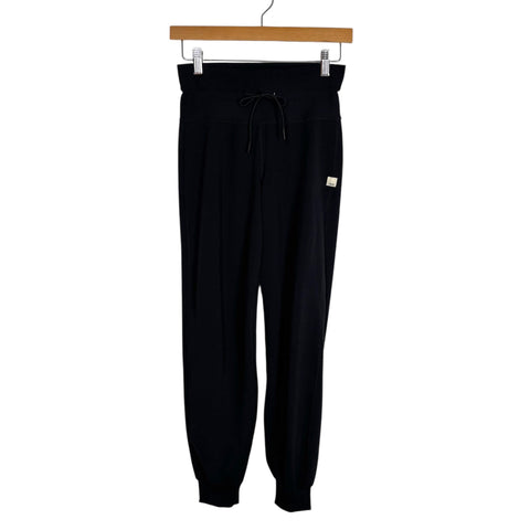 Vuori Black Drawstring Waist Joggers - Size ~XS (No Size Tag, Fits Like An XS - Inseam 25")