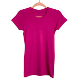 Lululemon Pink Top- Size ~4 (no size tag, fits like 4)