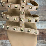Betseyville Studded Strappy Heeled Sandals- Size 9.5 (see notes)