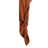 NBD Burnt Orange One Shoulder Bodysuit - Size S