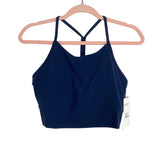 Stori Midnight Blue Legend Padded Cropped Shelf Tank NWT- Size 10 (we have matching leggings and biker shorts)