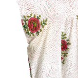 Roller Rabbit Floral Print V-Neck Dress- Size L (see notes)