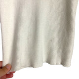 Forever 21 Ivory Ribbed Bell Sleeve Top- Size S (see notes)