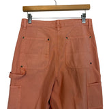 J Crew Peach Cotton Cargo Pants- Size 25