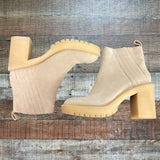 Dolce Vita Tan Suede Boots- Size 7.5 (GREAT CONDITION)
