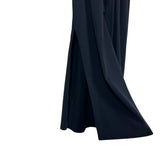 La Ligne Black Cotton Belted Side Slits Andrea Dress NWT- Size M