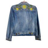 Wrangler x Yellow Rose By Kendra Scott Embroidered Denim Jacket NWT- Size S