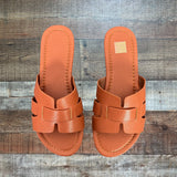 No Brand Cognac Sandals NWT - Size 39