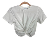 Petal + Pup White Front Twist Top - Size US 4