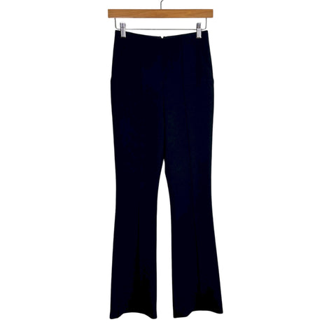 Veronica Beard Navy Pleated Pants - Size 00 (Inseam 30")