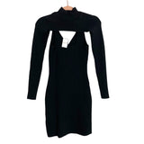 Abercrombie & Fitch Black Ribbed Dress with Removable Cardigan NWT- Size S