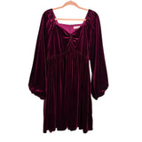 Ivy CIty Co Jewel Dress In Wine NWT - Size XL (Sold Out Online!)