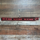 No Brand Take Me Higher Buckle Strap Belt