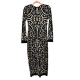 Cleobella Black Animal Print Organic Carmella Ankle Dress NWT- Size XS (sold out online)