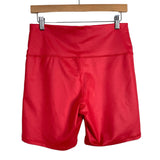 Aerie Red Biker Shorts NWT- Size XL