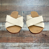 RAYE White Sandals- Size 9.5 (see notes)