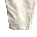 Abercrombie & Fitch Cream Denim Overalls- Size L