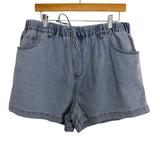 Bae. Light Blue Frequent High Waist Shorts NWT- Size L