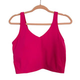 No Brand Bright Pink Sports Bra- Size M (See Notes)