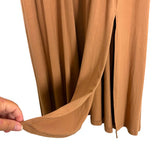 A New Day Tan Tank Dress with Slit- Size L