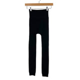 Halston Black Fleece Lined Leggings- Size L/XL (Inseam 24.5')