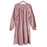 Petite Plume White/Red Striped Nightgown- Size 4 (see notes)