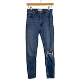 Abercrombie & Fitch The Skinny High Rise Jeans - Size 25/0R (Inseam 26")