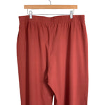 Gilly Hicks Rust Pull On Pants NWT- Size XL (Inseam 29")